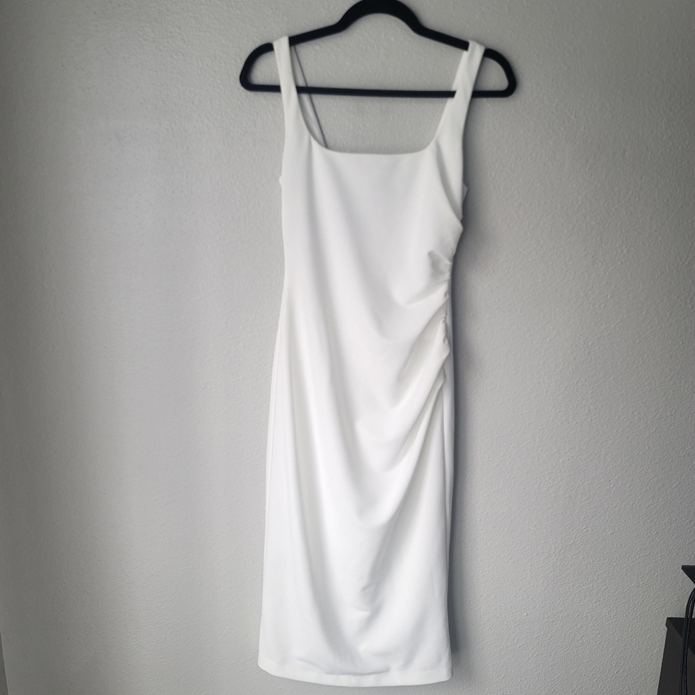 BHLDN White Sleeveless Sheath Midi Dress - Picture 5 of 14